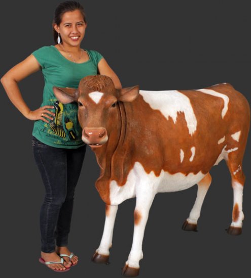 Guernsey Cow (with or without Horns) - Click Image to Close