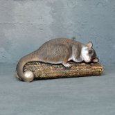 Possum slepping statue