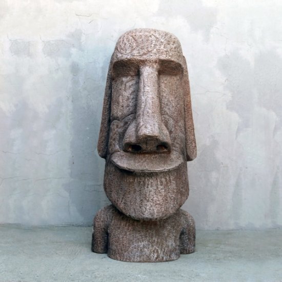 Big Easter Island Head - Click Image to Close