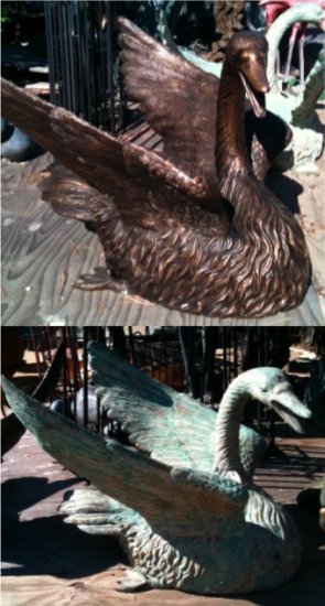 Bronze Swan - Click Image to Close