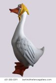 Mother Goose Wearing Scarf Statue