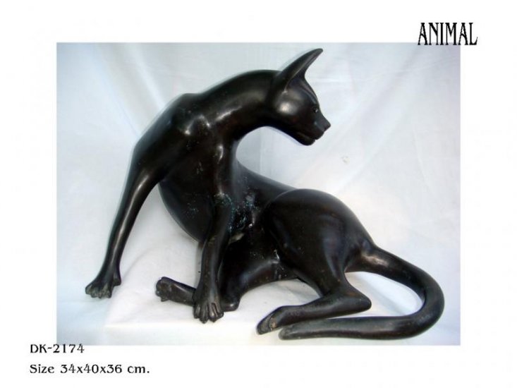 Bronze Cat - Click Image to Close