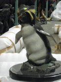 King Penguin on Marble Base