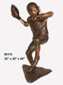 Bronze Football Player Bronze Football Player