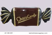 Choco Wrapped Chocolate Candy Statue Choco Wrapped Chocolate Candy Statue