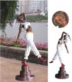 Standing Deco Lady Standing Deco Lady