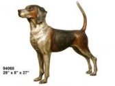 Bronze Foxhound Hound Dog