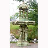 Bronze 4 Ladies Dome Fountain Bronze 4 Ladies Dome Fountain