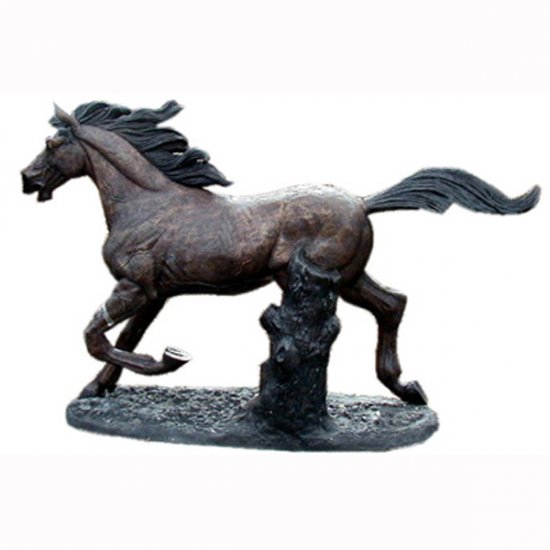 Bronze running Horse - Click Image to Close