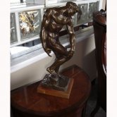Bronze Nude Hercules Statue