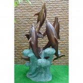 Bronze Dolphins Fountain Bronze Dolphins Fountain