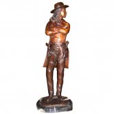 Bronze Wild Bill Hickock