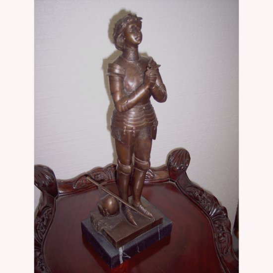 Bronze Joan Darc - Click Image to Close