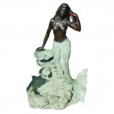 Bronze Mermaid on Rocks Bronze Mermaid on Rocks