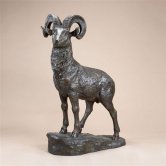 Bronze Goat with Horn Bronze Goat with Horn