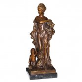 Bronze Woman with Child