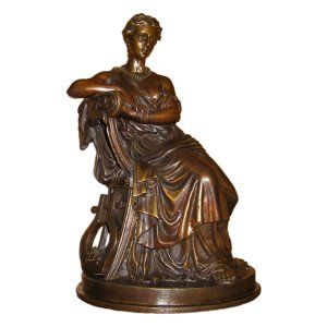 Bronze Girl with Chair