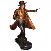 Bronze Wyatt Earp Statue
