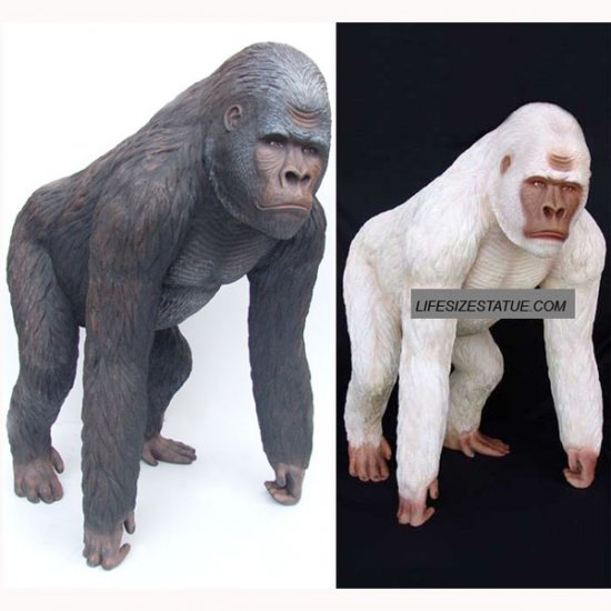 Gorilla Statue - Click Image to Close