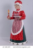 Mrs. Claus Life Size Christmas Statue Mrs. Claus Life Size Christmas Statue