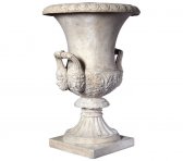 Fiberglass Medici Urn / Roman Stone Finish