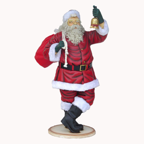 Santa Claus with Beard 6 Ft.