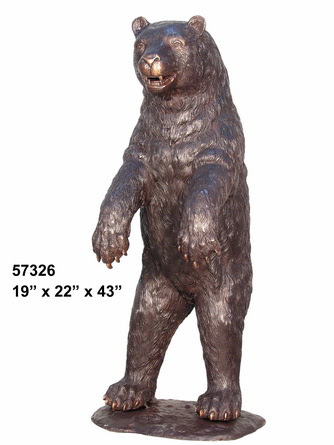 Bear Standing on Hind Legs - Click Image to Close