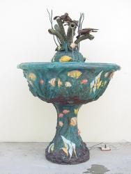 3 Coral with Bowl Fountain - Click Image to Close