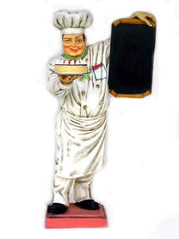 Baker Holding a Cake, 3ft.