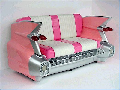 Cadillac Sofa (Pink)