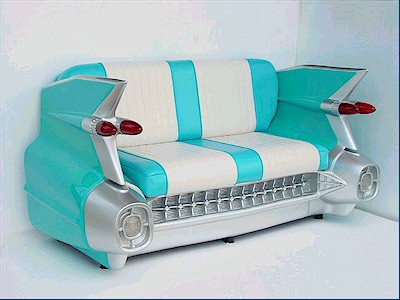 Cadillac Sofa (Turquoise)