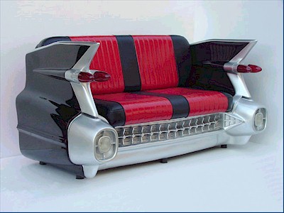 Cadillac Sofa (black)