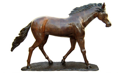 Full-Sized & Life-Sized Bronze Horse