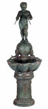 Bronze Boy with Flute - Close Out