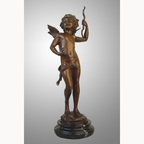 Bronze Cupid Statue