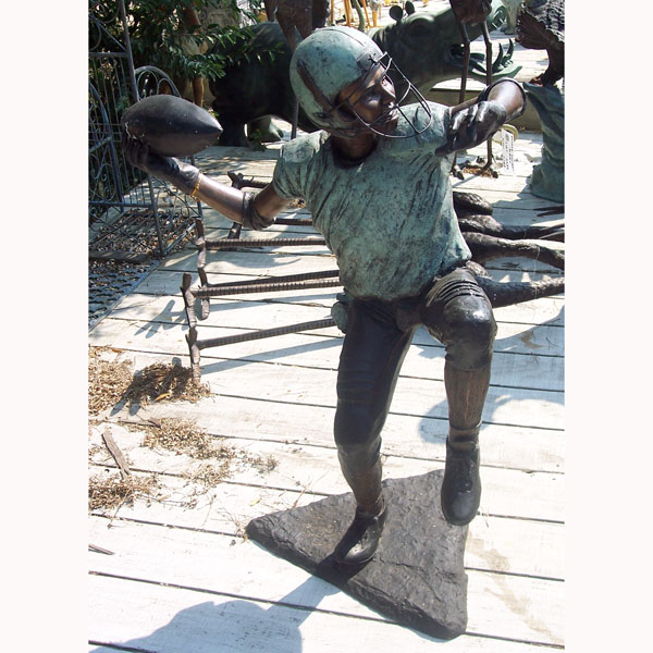 Bronze Football Player Bronze Football Player