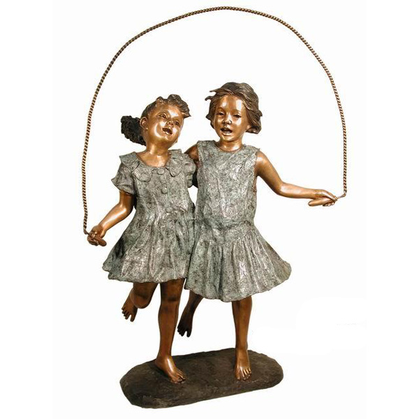 Bronze Two Girl's skipping Rope