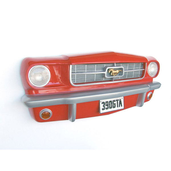 Front Mustang Car Wall Decor Custom Bronze Fibergl Statues Front Mustang Car Wall Decor