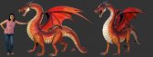 Standing Dragon 6.5 Ft. Standing Dragon 6.5 Ft.