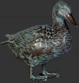 Mallard Duck in Greenish Bronze Finish Mallard Duck in Greenish Bronze Finish