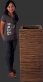 Square Planter / Natural Weave Square Planter / Natural Weave