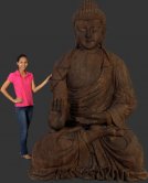 Giant Buddha Statue / Conrete Finish Giant Buddha Statue / Conrete Finish