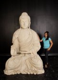 Giant Buddha Fiberglass 7.8 Ft. H. Giant Buddha Fiberglass 7.8 Ft. H.