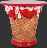 Ice Cream Table - Strawberry Ice Cream Table - Strawberry
