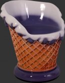 Ice Cream Chair - Grape Ice Cream Chair - Grape