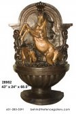Bronze Three Horse Equestrian Outdoor Fountain Bronze Three Horse Equestrian Outdoor Fountain
