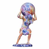 Popart Atlas Statue Popart Atlas Statue