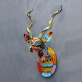 Kudu Head Popart Kudu Head Popart