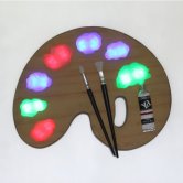 Painter Palette with Led - Wall Decor Painter Palette with Led - Wall Decor