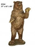 Bronze Grizzly Bear Statue Bronze Grizzly Bear Statue
